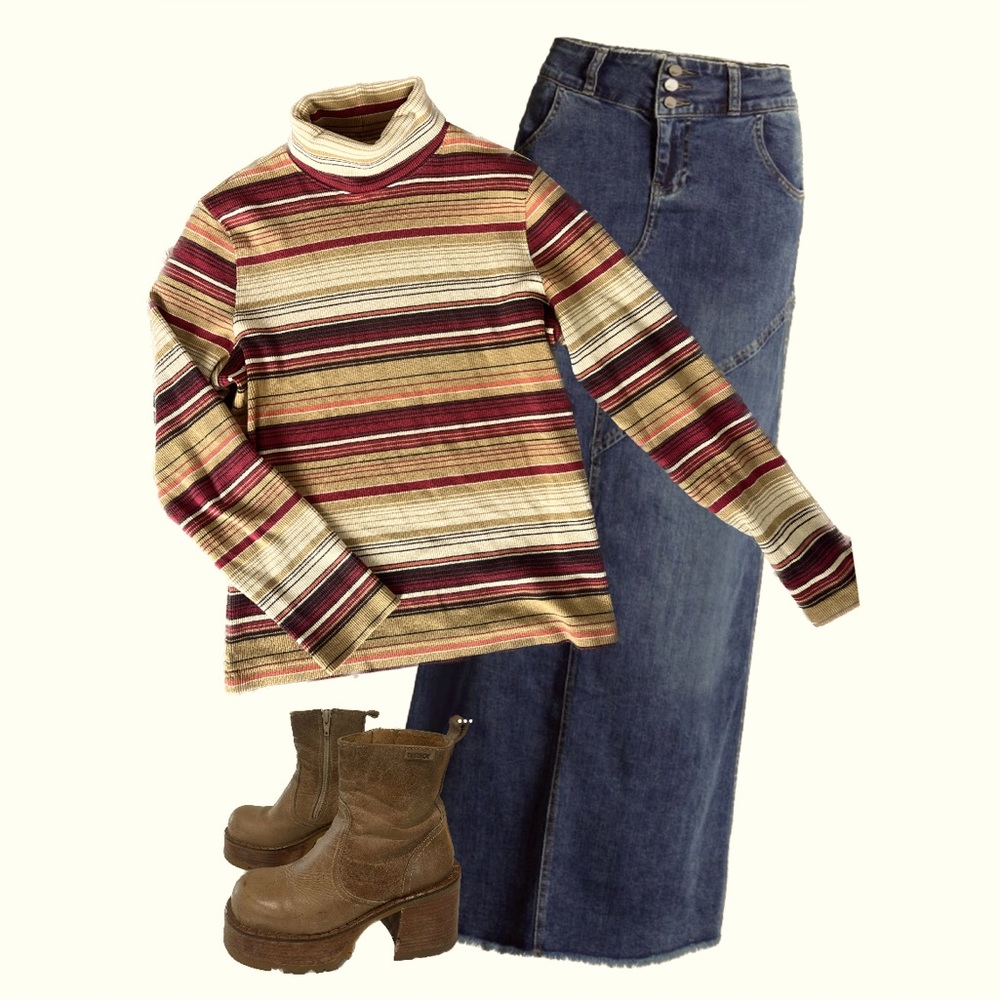 Retro High Sierra Turtleneck